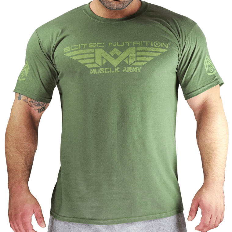 Scitec Nutrition Muscle Army Woodland - Ανδρικό T-Shirt