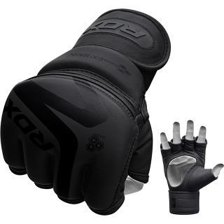 Fitness house Περιστέρι - f15 noir black mma gloves 1 4