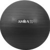 Μπάλα Γυμναστικής AMILA GYMBALL 65cm Μαύρη Bulk