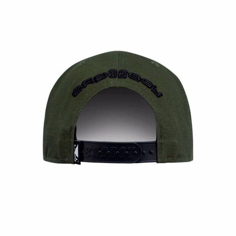 BAD BOY Stand Out Snapback Hat khaki