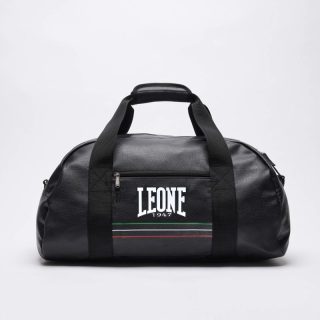 LEONE FLAG DUFFEL BAG- black